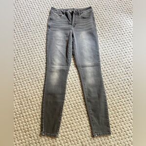 Maurices High Waist Charcoal Skinny Jeans